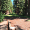 A view of a tee at Brooktrails Golf Course.