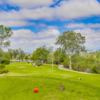 A view of a tee at Skyline Ranch Country Club.