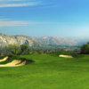 A view of hole #2 at Oak Quarry Golf Club.