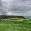 The famous par-3 3rd hole at Torrey Pines South has an infinity backdrop.