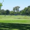 A view of a green at El Dorado Park Golf Club.