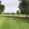 A view from tee #1 at The Palms Golf Course from Menifee Lakes Country Club.
