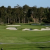 A view of a well protected hole at Riviera Country Club.