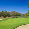 A view of the 9th hole from Oak Glen from Singing Hills Golf Resort at Sycuan.