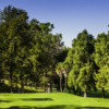 A sunny day view from Rancho Park Golf Course.