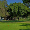 A view of the practice area at Rancho Park Par-3 Golf Course.