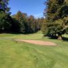 A view over a bunker at Tilden Park Golf Course.