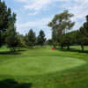 A view of a green at Heartwell Golf Course.