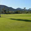 A view from the 17th tee at North Course from Indian Canyons Golf Resort.