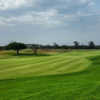 A view of a fairway at Olivas Links Golf Course.