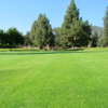A view of the 9th green at Rancho Duarte Golf Club.