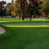 A view of a hole at Whittier Narrows Golf Course.