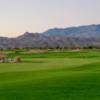 A view of the practice area at Cimarron Golf Club.