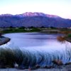 A view over the water from Cimarron Golf Club.