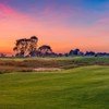 Sunset view from Baylands Golf Links