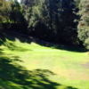 A view of hole #1 at executive par 3 from Lake Chabot Golf Course.