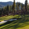 A view of the 16th green at Martis Camp Club.