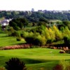 A view of the 2nd green at Whitney Oaks Golf Club.