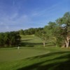 A view of hole #12 at Whitney Oaks Golf Club.