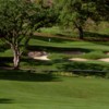 A view of the 3rd green at Whitney Oaks Golf Club.