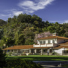 A view of the clubhouse at Wilson from Griffith Park Golf Courses