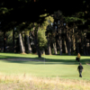 A sunny view of a hole at Gleneagles GC at McLaren Park