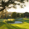 A view of a green at Palo Alto Hills Golf & Country Club.
