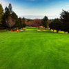 A view from a fairway at Palo Alto Hills Golf & Country Club.