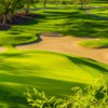 A view of a green at La Quinta Resort Citrus Course.
