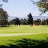 A sunny day view of a hole at Salinas Fairways Golf Course.