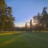 View from the 9th tee at Bennett Valley Golf Course