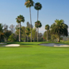 A view of a well protected green at Morgan Run Resort & Club.