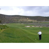 A view of the second hold at Barona Creek GC.