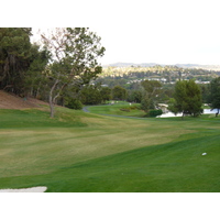 The third hole on the Eisenhower Course at Industry Hills Golf Club near L.A.