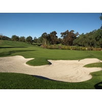 The green on the par-5 16th at Aviara Golf Club is 64 yards long.