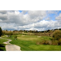 The third hole at Arrowood Golf Course is an uphill par 3. 