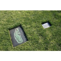 Arrowood Golf Course has helpful diagrams on the tee boxes to assist first-time players. 