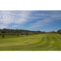 The par-5 third at Riverwalk Golf Club's Presidio Course features a long and narrow fairway.