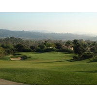 The par-4 eighth at The Golf Club of California can play as long as 449 yards.