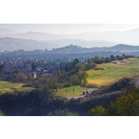 A tee shot to the top of the fairway will give you extra roll on the par-4 seventh at Eagle Glen Golf Club.