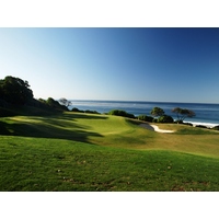 By the time you get to the par-4 third hole at Monarch Beach Golf Links, the Pacific Ocean is in clear view.