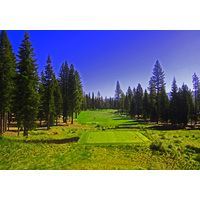 Martis Camp golf course is plenty hard from the back tees. The second is a 478-yard par 4, but it's at 6,000 feet.