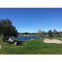 The view from the second green at Woods Valley Golf Club northeast of San Diego.
