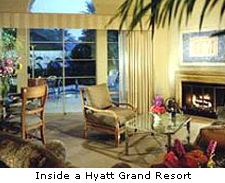 Inside a Hyatt Grand Resort