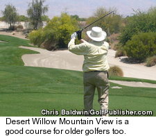 Desert Willow Mountain View - Older Golfer