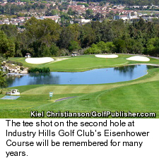 Eisenhower Course - Second Hole