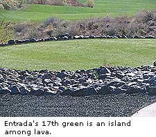Entrada's 17th Green