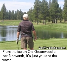 Old Greenwood Golf Course - No. 7 water