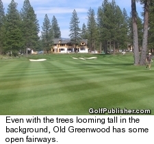 Old Greenwood Golf Course - open fairways
