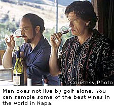 Wines in Napa.